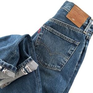 Levi’s Free People 150th Anniversary 501 Selvedge Button Fly Jeans Womens Sz 24